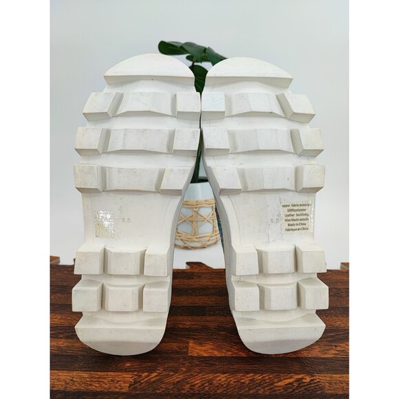 Jeffrey Campbell Women's Enfance Floral Print  Blue Chunky Platform Size 8.5 US - Picture 7 of 9